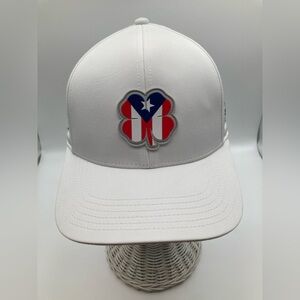 Black Clover Men’s Puerto Rico SnapBack Golf Hat Cap Adjustable EUC